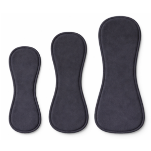 Culotte menstruelle taille basse en coton avec trois espaces pour pads absorbants, disponible en plusieurs tailles et coloris, offrant confort et maintien.